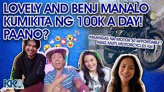 LOVELY AND BENJ MANALO KUMIKITA NG 100K A DAY PAANO?  Kuya Kim Atienza Vlog 67