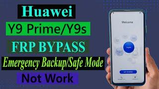 Huawei Y9 PrimeY9s Frp Bypass I STK-L21 Google Account Unlock