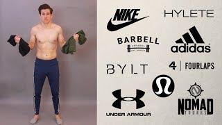 HUGE TRY ON WORKOUT HAUL  Mens Gym Pants and Shorts  Nike Adidas Under Armour + MORE