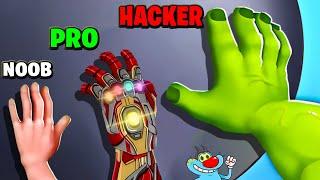 Noob vs Pro vs Hacker In Merge Idle Pusher Evolution With Oggy And Jack