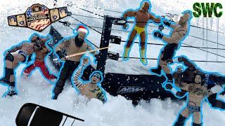 8-Man Winter Showdown ️  United States Championship  WWE Action Figure Match