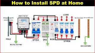How to Install Surge Protection Device SPD at Home