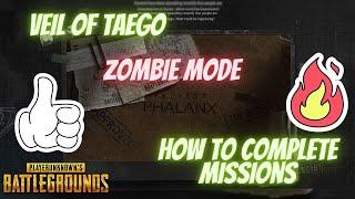 EVERYTHING YOU NEED TO KNOW ABOUT PUBG  VEIL OF TAEGO Mission 1 2 & 3 and How to complete it