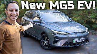 New MG5 EV review 2024 The Unrivalled Electric Estate  TotallyEV