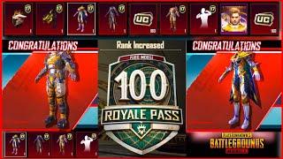 SEASON 17 ROYAL PASS  8700 UC UPGRADE TO RP RANK 100  PUBG MOBILE 