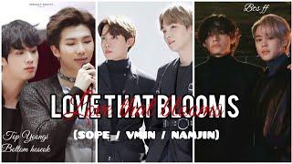 SopeNamJinVMinLove That Blooms episode-1#btsff #yoonseok #namjin #vmin #kook