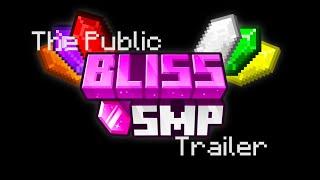 The First Public Bliss SMP Trailer  Join NOW