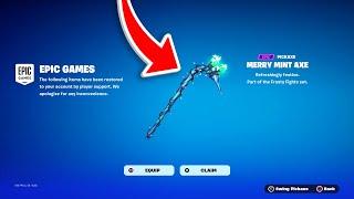 How To Get MINTY PICKAXE for FREE in Fortnite 2024