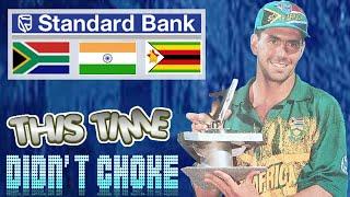 This Time Didnt Choke  South Africa India Zimbabwe  Standard Bank Tri-Series 1997  Full Pack
