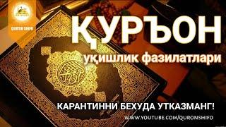 Қуръон уқиш фазилатлари  1-қисм - Қуръондан узоқлашган қалбларга этиб бориши учун лайк босин