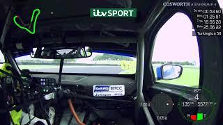 Colin Turkington’s pole lap at Croft  BTCC 2022