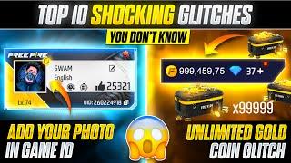 TOP 10 SHOCKING GLITCHES YOU DONT KNOW  GARENA FRE FIRE