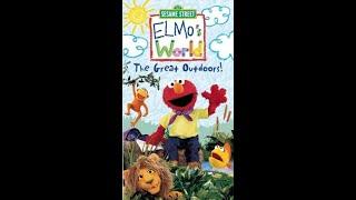 Closing To Elmos World The Great Outdoors 2003 VHS