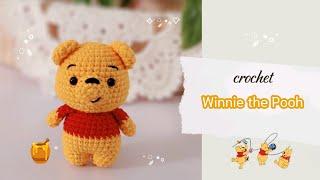 Crochet Winnie the Pooh #diy #handmade #crochet #cute #amigurumi