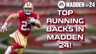 TOP RBS IN MADDEN 24