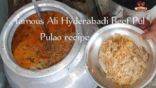 Famous Ali Hyderabadi Beef Pulao Recipe