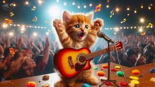 Bullied Sad Kitten Guitar Player Bullied becomes a Superstar Cat #cat believe in yourself