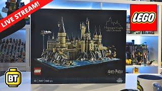 LEGO Harry Potter Hogwarts Castle and grounds 76419 build live Part 3