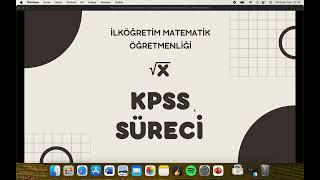 KPSSde nasıl 132. oldum? İlköğretim matematik öğretmenliği KPSS SÜRECİ