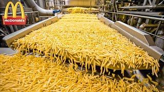 McDonalds Patates Kızartmaları İşte Böyle Yapılıyor - Yemek Üretim Süreçleri