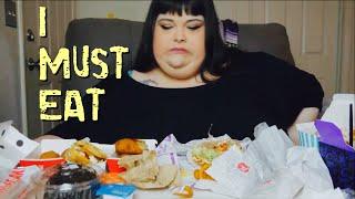 Hungry Fatchick having a meltdown