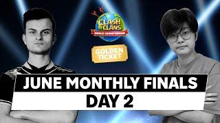World Championship June Monthly Finals  Day 2  #ClashWorlds  Clash of Clans