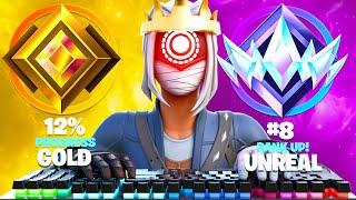 Gold to UNREAL SOLO Ranked SPEEDRUN Season 2 Fortnite