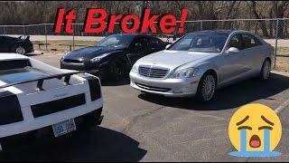 I Tuned my Mercedes S600 V12 for 600HP and IT BROKE ALMOST IMMEDIATELY