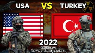 Usa  Vs Turkey  Military Power Comparison 2022