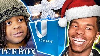 Lil Baby Gifts His Son Jason an Entire Showcase Full of Jewelry at Icebox