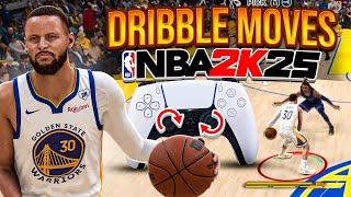 BEST DRIBBLE MOVES in NBA 2K25 FASTEST DRIBBLE SIGS FOR ALL BUILDS GUARDS & BIG MEN