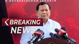 BREAKING NEWS - Menhan Prabowo Temui Presiden Jokowi di Istana Jakarta