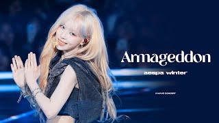 240602 K-WAVE CONCERT 윈터 winter 에스파 aespa Armageddon 4K 60 직캠