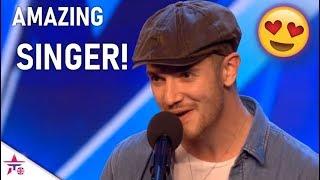 AMAZING Singer Blows Judges AWAY With His SEXY Voice  Got Talent