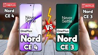 OnePlus Nord CE 4 Vs OnePlus Nord CE 3 - Full Comparison  Techvs