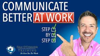 How to improve communication skills in the workplace fast  Professional communication training