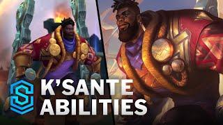 KSante the Pride of Nazumah Ability Reveal  New Champion