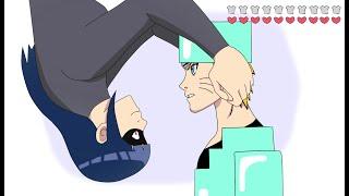 Spiders kiss  Minecraft anime ver.  spiders hug  Naruto new jutsu and Hinata PSYCHO.