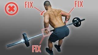 How To PROPERLY Barbell Row For A Bigger Back Stop Making These Mistakes