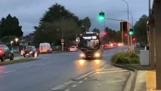 New ZealandNZ Auckland Bus - 325 From Mangere Town Centre to Manukau Station 26.04.2024