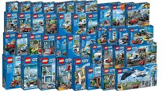 All LEGO City Police Sets 2014-2021 CompilationCollection Speed Build