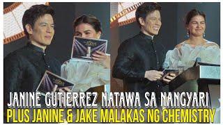 JANINE GUTIERREZ NATAWA NALANG SA NANGYRI SA KANYA + Janine & Jake Magaling Pala Mag Host Cute NILA