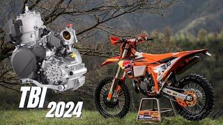 What are the advantages of KTM EXC 300 TBI 2024?  NEW CHASSIS ENGINE SUSPENSION AND MUCH MORE 
