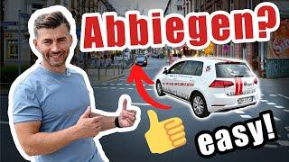 Wie biege ich richtig ab? Einspuriges Abbiegen TIPPS 