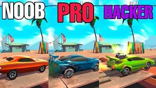 NOOB vs PRO vs HACKER in Stunt Car Extreme