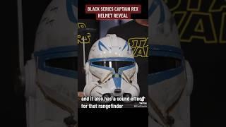 Star Wars black series Captain Rex helmet reveal