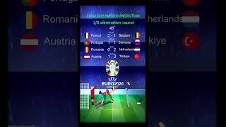 Euro 2024- Round of 16 #euro2024 #euro #football #prediction