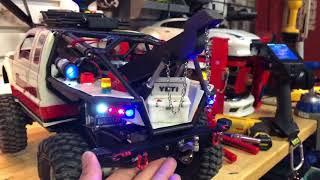 New lights and Tow Rig on Axial Racing SCX10 SCX10ii Honcho