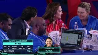 Womens IPL 2023 Auction Highlights -  #smritimandhanaiplauction #wpl2023auction