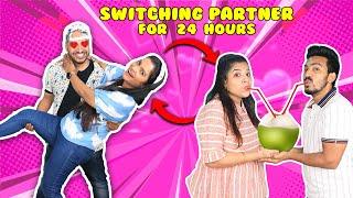 Switching Partner For 24 Hours  Funny Challenge  Hungry Birds